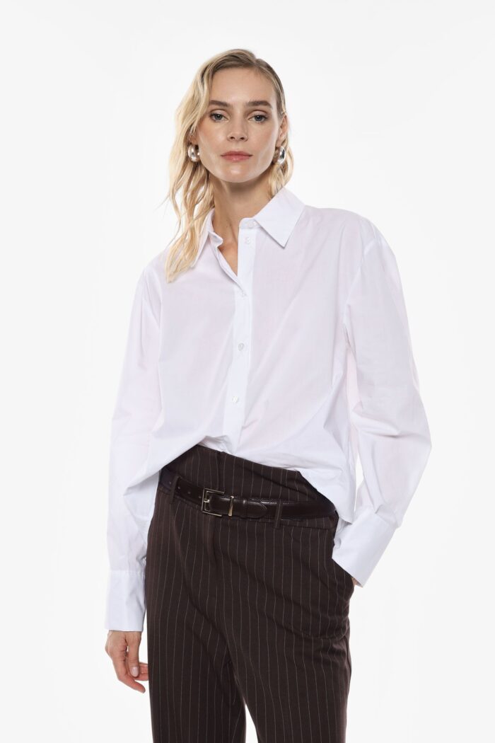 CAMISA BRANCA COM DETALHE NAS COSTAS IMPERIAL - Image 1