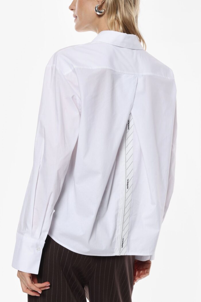CAMISA BRANCA COM DETALHE NAS COSTAS IMPERIAL - Image 4