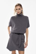 CAMISOLA DE MALHA CINZENTA IMPERIAL