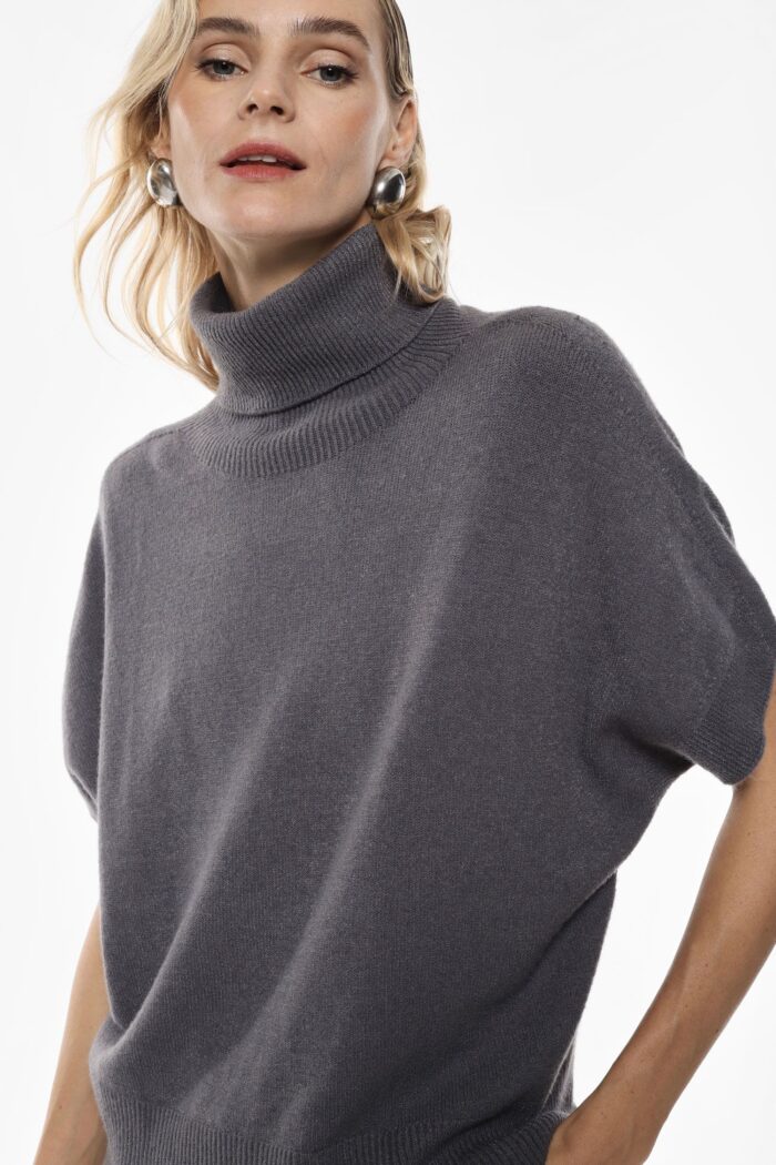CAMISOLA DE MALHA CINZENTA IMPERIAL - Image 3