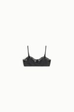 TOP CURTO CINZA COM RENDA IMPERIAL - Image 2