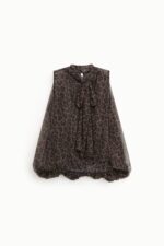 BLUSA ANIMAL PRINT COM LAÇO IMPERIAL - Image 4