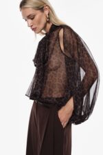 BLUSA ANIMAL PRINT COM LAÇO IMPERIAL - Image 3
