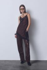 TOP ANIMAL PRINT COM RENDA PRETA IMPERIAL