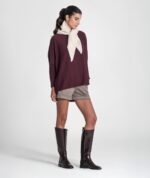 LENÇO CRU EM MALHA SUAVE RUGA - Image 3