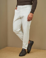CALÇA CHINO TAPERED OFF-WHITE ZOLF