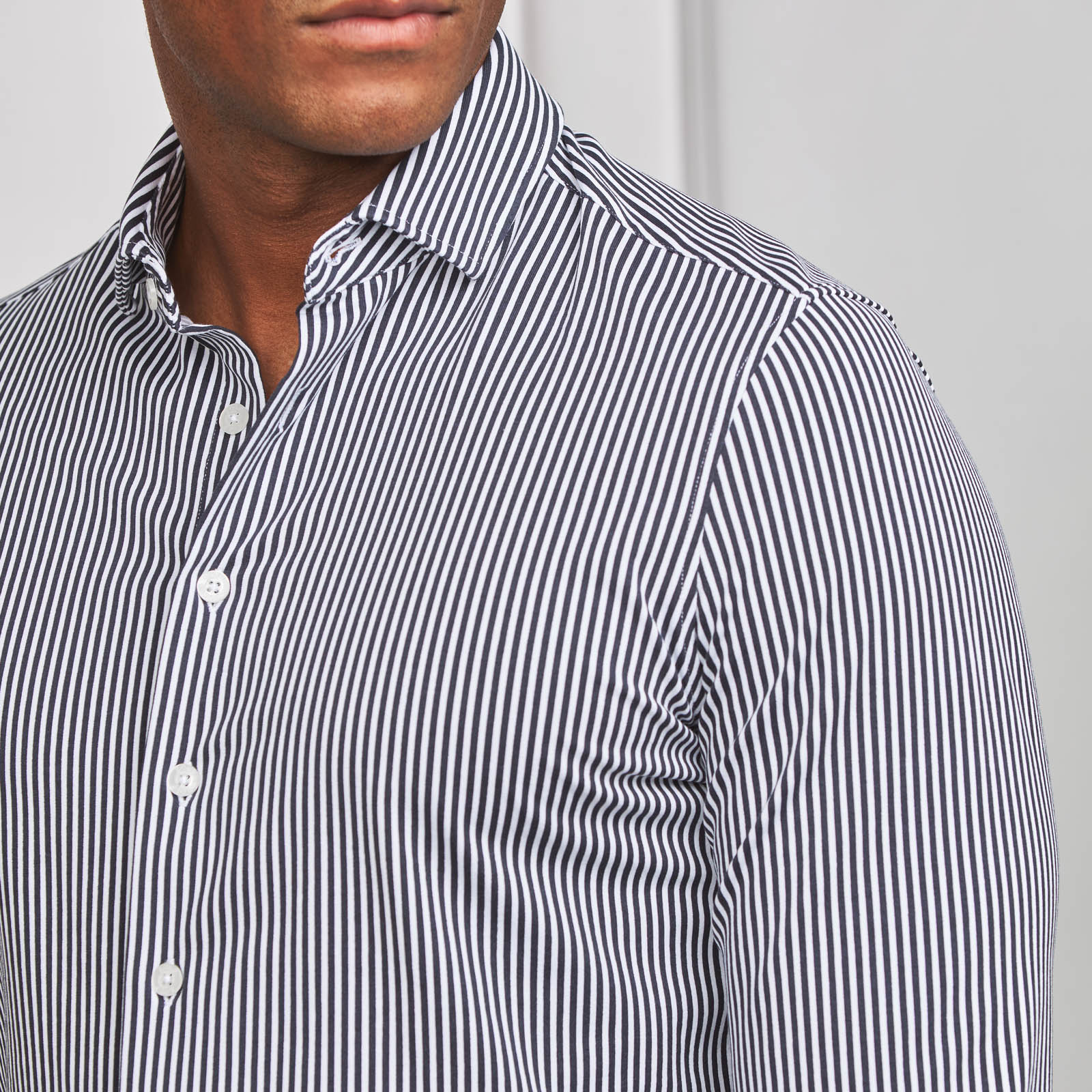 231903015_azul_2 CAMISA STRETCH EASY-IRON RISCA - Image 2