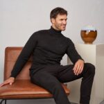 CAMISOLA GOLA ALTA PRETA ZOLF