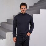 CAMISOLA MEIA GOLA AZUL ZOLF