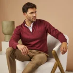 CAMISOLA LISA COM FECHO BORDEAUX ZOLF