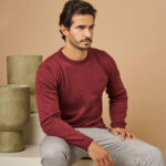CAMISOLA TRICOT DECOTE REDONDO BORDEUX ZOLF