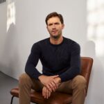 CAMISOLA TRICOT DECOTE REDONDO AZUL ZOLF - Image 2