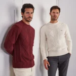 CAMISOLA TRICOT TEXTURADA BORDEAUX ZOLF - Image 2