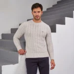 CAMISOLA TRICOT COM DETALHE CINZA CLARO ZOLF