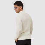 CAMISOLA TRICOT MEIA GOLA TEXTURADA CRU ZOLF - Image 3