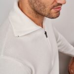 CAMISOLA TRICOT COM GOLA DETALHE CRU ZOLF - Image 3
