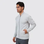 CASACO TRICOT BOMBER CINZA ZOLF - Image 2