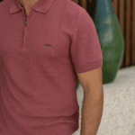 POLO TRICOT COM FECHO DE CORRER MARSALA ZOLF - Image 3