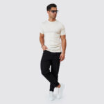 T-SHIRT TRICOT DUPLA TRANÇA CRU ZOLF - Image 2