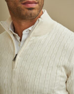 CAMISOLA TRANÇA COM FECHO CRU ZOLF - Image 2