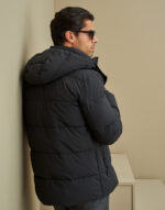 BLUSÃO PUFFER DE CAPUZ PRETO ZOLF - Image 4