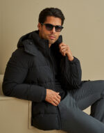BLUSÃO PUFFER DE CAPUZ PRETO ZOLF - Image 6