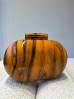 CLUTCH MARMORIZADA LARANJA PONTO CHIC