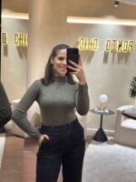 CAMISOLA VERDE DE GOLA ALTA PONTO CHIC - Image 2