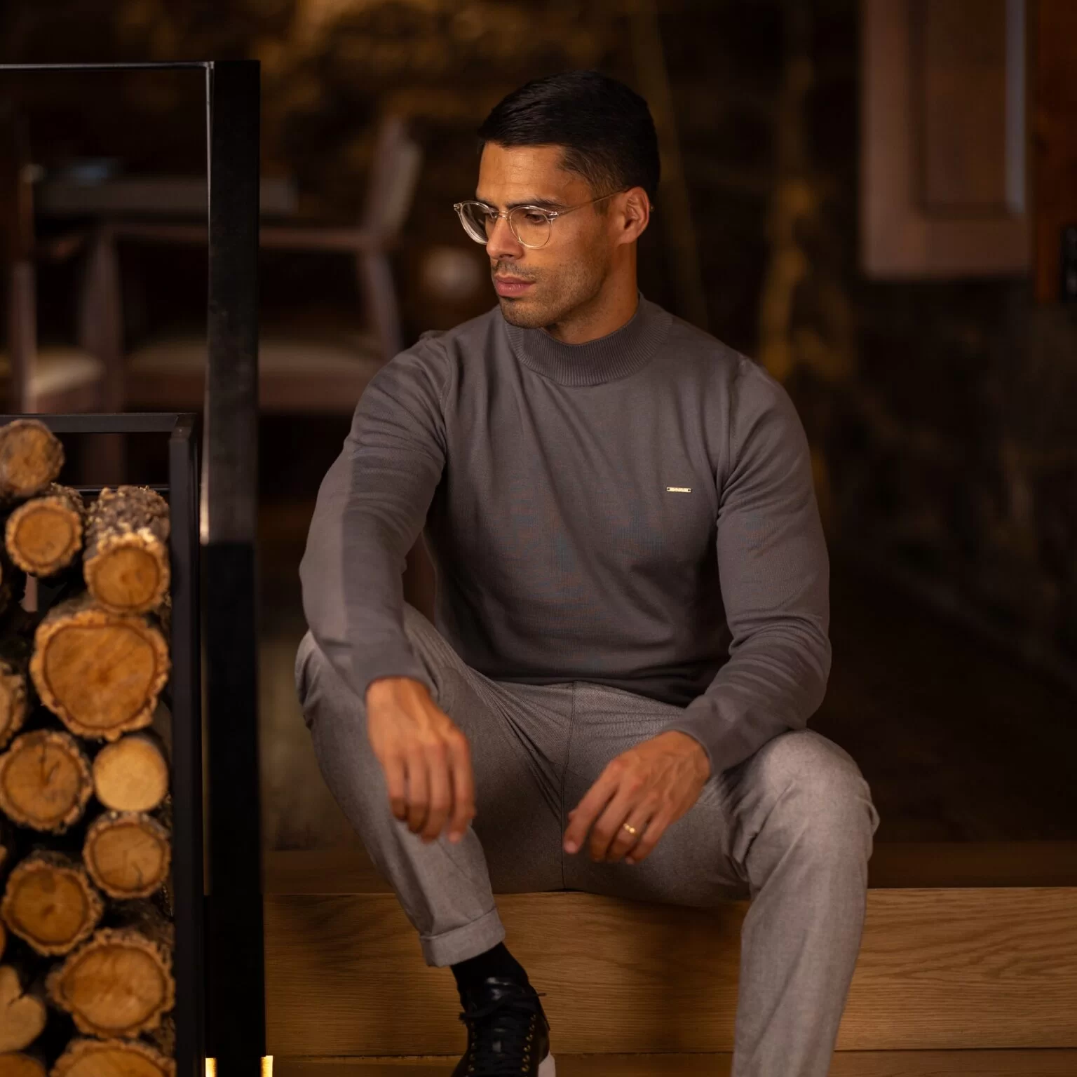 8H4A6322-1536x1536-1 CAMISOLA MEIA GOLA CINZENTA ZOLF - Image 2