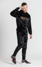 SWEAT PRETA VELUDO COM CAPUZ GIANNI KAVANAGH - Image 3
