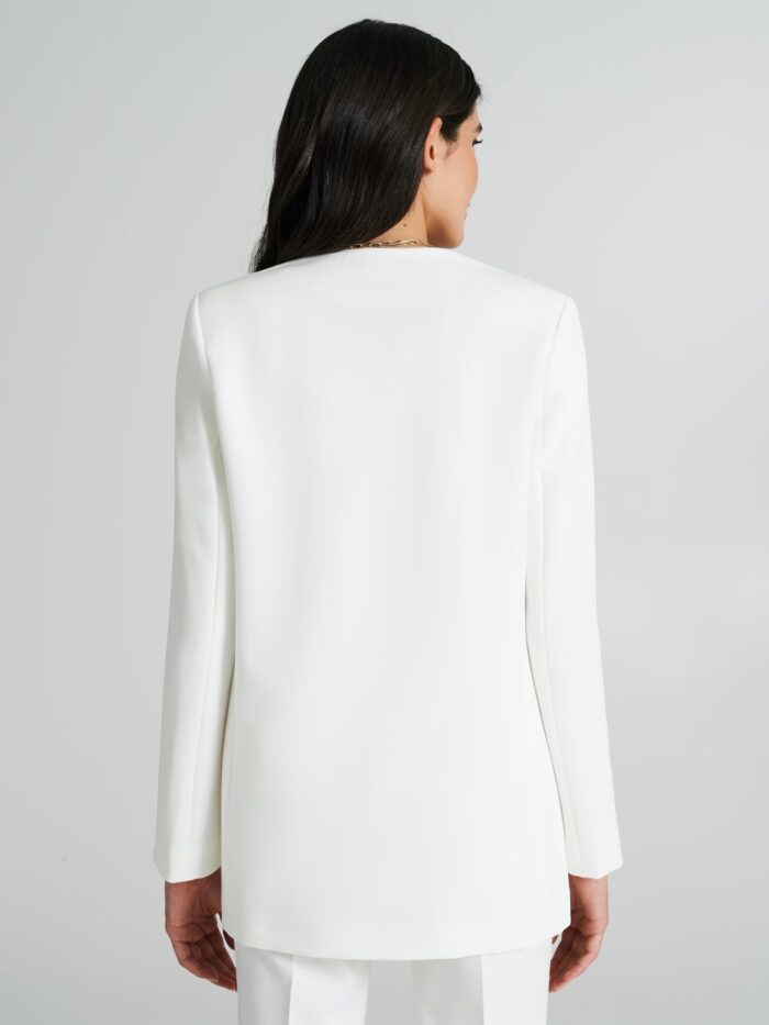 BLAZER BRANCO COM PERFIL PRETO RINASCIMENTO - Image 6