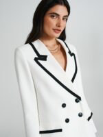 BLAZER BRANCO COM PERFIL PRETO RINASCIMENTO - Image 2