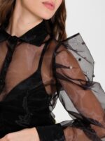 CAMISA ORGANZA COM BRILHO RINASCIMENTO - Image 3