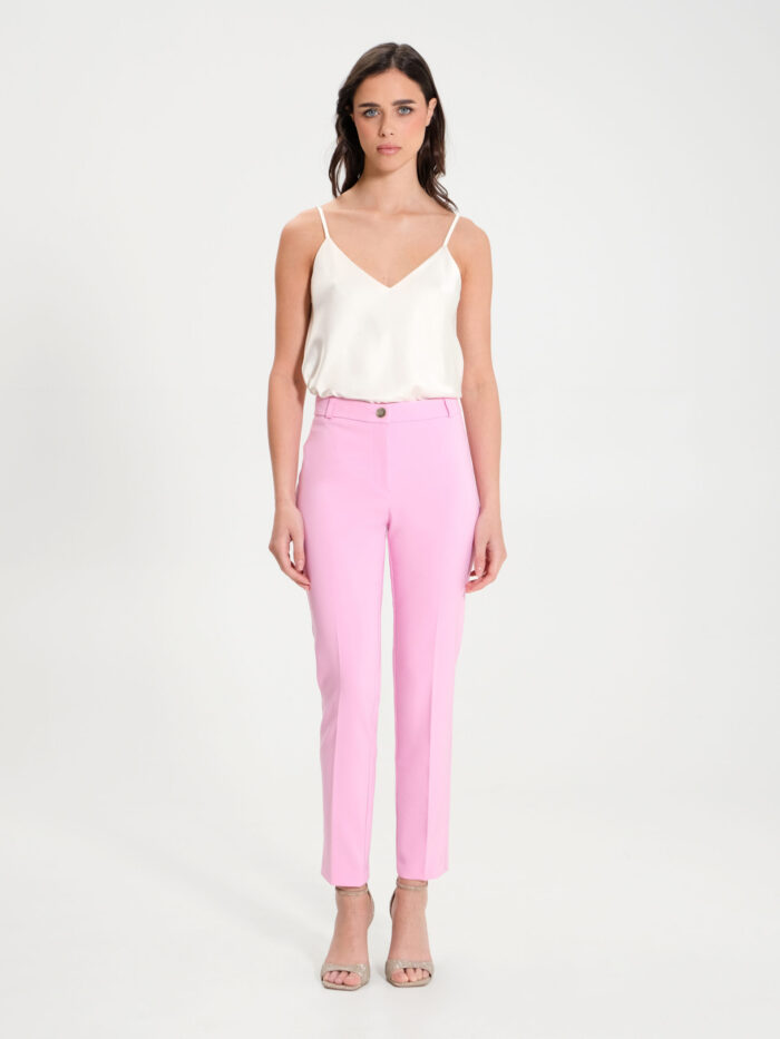 CALÇA ROSA TAFFY COM CORTE JUSTO RINASCIMENTO - Image 6