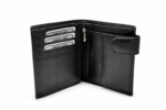 CARTEIRA PRETA EM PELE COM PROTEÇÃO RFID PONTO CHIC - Image 4