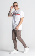 T-SHIRT BRANCA LOGO GIANNI KAVANAGH - Image 3