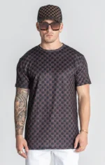 T-SHIRT COM LOGÓTIPO MONOGRAMADO GIANNI KAVANAGH