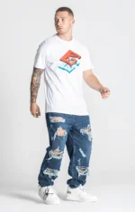 T-SHIRT BRANCA LOGO GIANNI KAVANAGH - Image 2