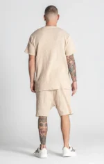 T-SHIRT BEGE TEXTURADA GIANNI KAVANAGH - Image 3