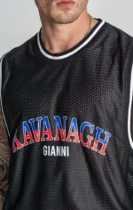 T-SHIRT CAVEADA PRETA DESPORTIVA GIANNI KAVANAGH - Image 3