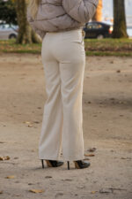 CALÇA BEGE CORTE RETO PONTO CHIC - Image 5