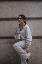 CAMISOLA CINZENTA DECOTE V SAHOCO