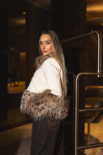 CASACO CREME COM DETALHE EM PELO ANIMAL PRINT MISS YOU - Image 2