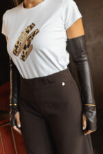 MANGUITOS CASTANHOS EM ECOPELE MISS YOU - Image 3