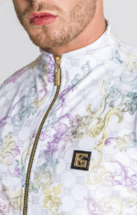 CASACO MULTICOLORIDO COM FECHO DOURADO GIANNI KAVANAGH - Image 2
