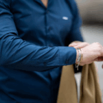 CAMISA GOLA ITALIANA AZUL COM PINTA CAMEL ZOLF - Image 2