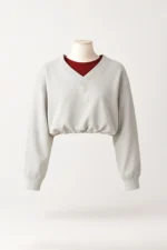 CAMISOLA CINZENTA DECOTE V SAHOCO