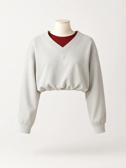 CAMISOLA CINZENTA DECOTE V SAHOCO