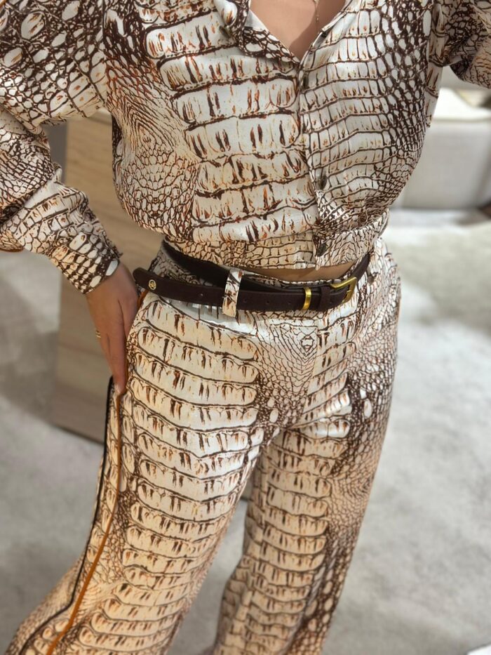 CAMISA PADRÃO CROCODILO COM ELÁSTICO SAHOCO - Image 4