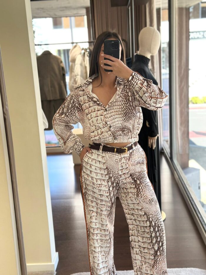 CAMISA PADRÃO CROCODILO COM ELÁSTICO SAHOCO - Image 2